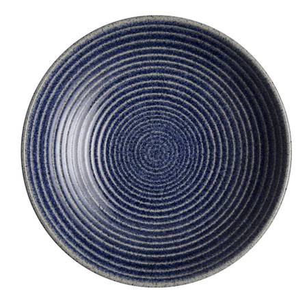 Studio Blue Cobalt Medium Ridged Bowl